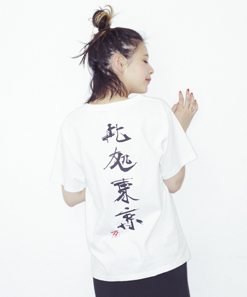 X-girl（エックスガール）の「【HIDDEN CHAMPION掲載】MAMI FOR XGIRL S/S BIG TEE（Tシャツ/カットソー・レディース・ホワイト/ブラック・ONE SIZE）」の12枚目の写真