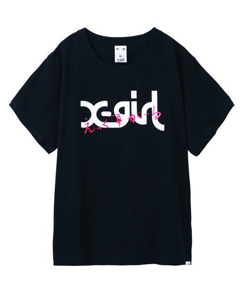 X-girl（エックスガール）の「【HIDDEN CHAMPION掲載】MAMI FOR XGIRL S/S BIG TEE（Tシャツ/カットソー・レディース・ホワイト/ブラック・ONE SIZE）」の8枚目の写真