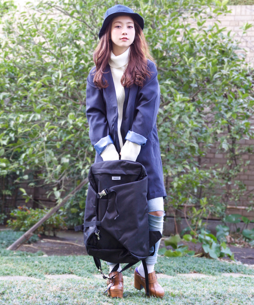 ADAM PATEK（アダムパテック）の「ADAM PATEK/【Vodka】COVER BACKPACK（バックパック/リュック・レディース・ブラック/ネイビー・FREE）」の13枚目の写真