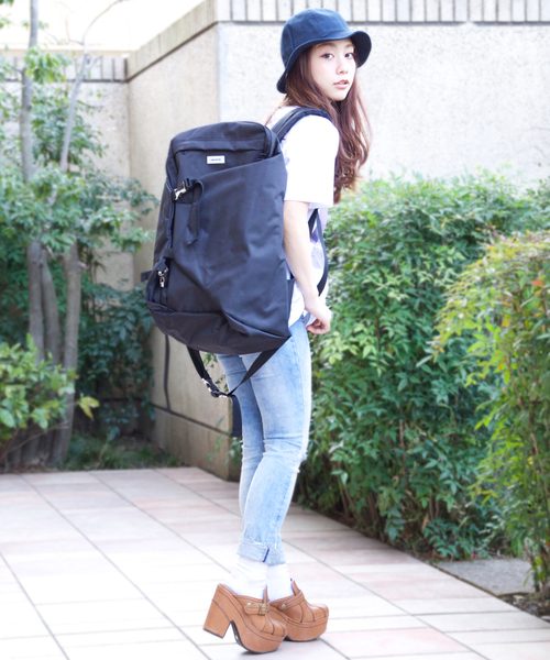 ADAM PATEK（アダムパテック）の「ADAM PATEK/【Vodka】COVER BACKPACK（バックパック/リュック・レディース・ブラック/ネイビー・FREE）」の8枚目の写真