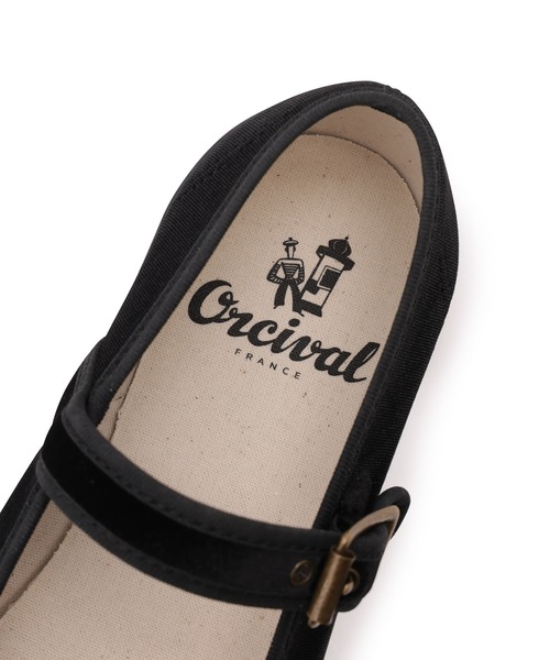 ORCIVAL（オーシバル）の「【ORCIVAL】ストラップシューズ（バレエシューズ・レディース・ブラック・23.5cm/24.5cm/23.0cm/24.0cm）」の4枚目の写真