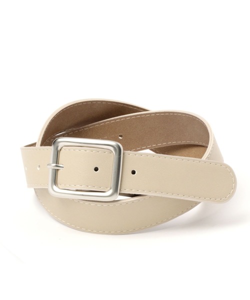ALAND(エーランド)の「【UNISEX】3.3 Field Trip/スクエアベルト 30 2163930(ベルト・レディース・ベージュ/ブラウン/ブラック・FREE)」の1枚目の写真