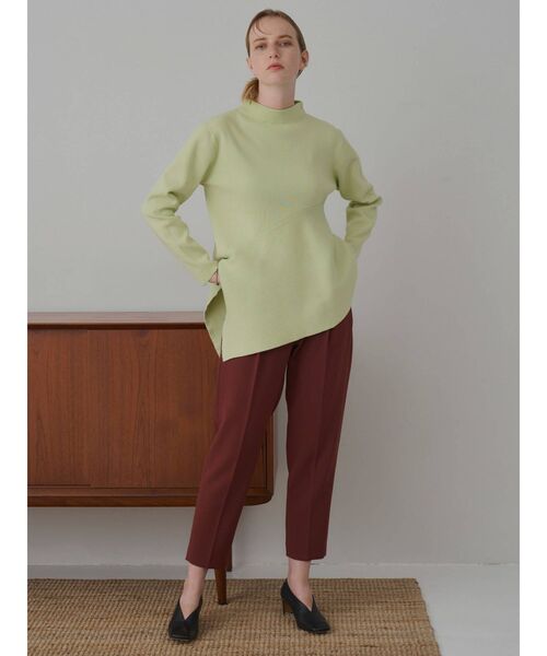 ELENDEEK（エレンディーク）の「フォーミーフレアニット（ニット/セーター・レディース・ブラック/ライトベージュ/ライム・FREE）」の13枚目の写真