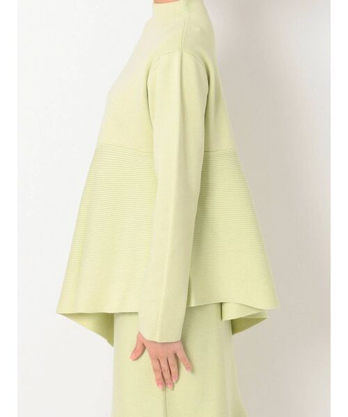 ELENDEEK（エレンディーク）の「フォーミーフレアニット（ニット/セーター・レディース・ブラック/ライトベージュ/ライム・FREE）」の15枚目の写真