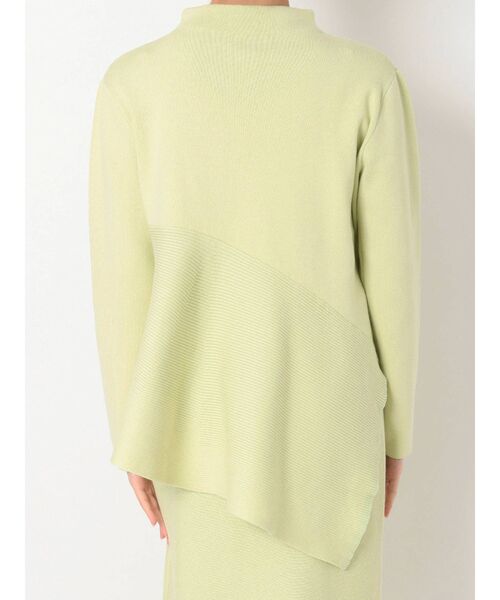 ELENDEEK（エレンディーク）の「フォーミーフレアニット（ニット/セーター・レディース・ブラック/ライトベージュ/ライム・FREE）」の9枚目の写真