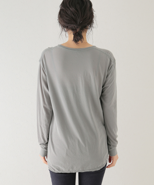 plage（プラージュ）の「シアーロンT（Tシャツ/カットソー・レディース・ホワイト/グレー・FREE）」の10枚目の写真