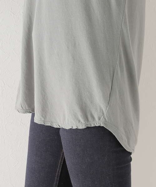 plage（プラージュ）の「シアーロンT（Tシャツ/カットソー・レディース・ホワイト/グレー・FREE）」の15枚目の写真