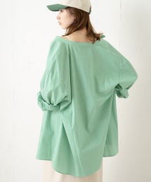 Kastane | ストライプビッグシャツ(シャツ/ブラウス)