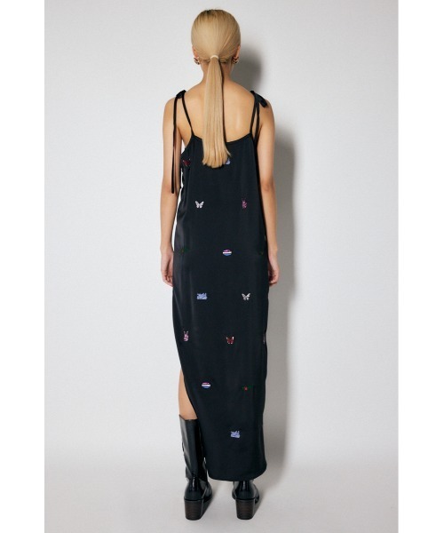 X-girl（エックスガール）の「XG EMBROIDERY SLIP ドレス