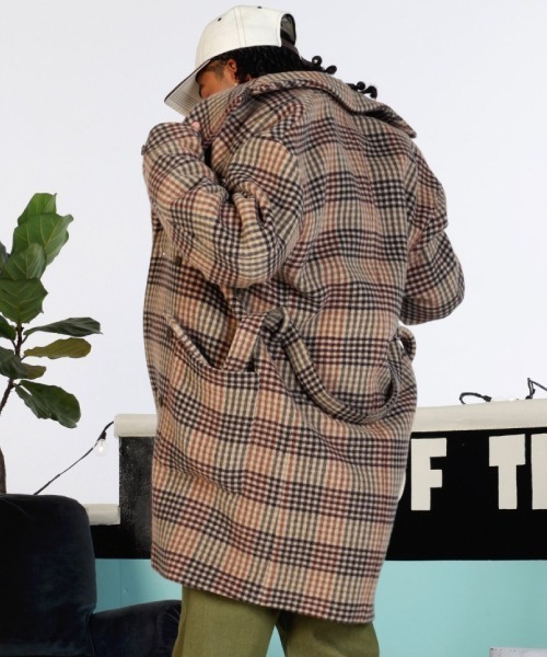 SON OF THE CHEESE / Patch Check Coat