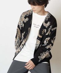 a.v.v | ペイズリー柄ワイドシルエットカーディガン(カーディガン/ボレロ)
