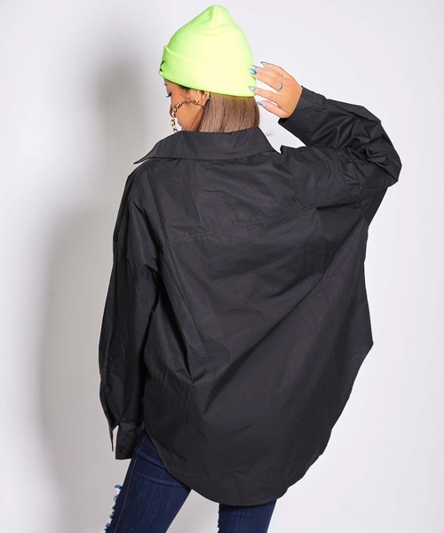 babyShoop（ベイビーシュープ）の「NEW YORKロゴシャツ（シャツ/ブラウス・レディース・ホワイト/ブラック・FREE）」の11枚目の写真