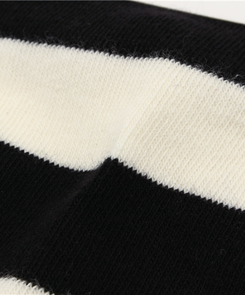 Happy Socks(ハッピーソックス)の「Essentials (ブラックボーダー) SA01-905-7AW(ソックス/靴下・ブラック系その他・M-L)」の5枚目の写真