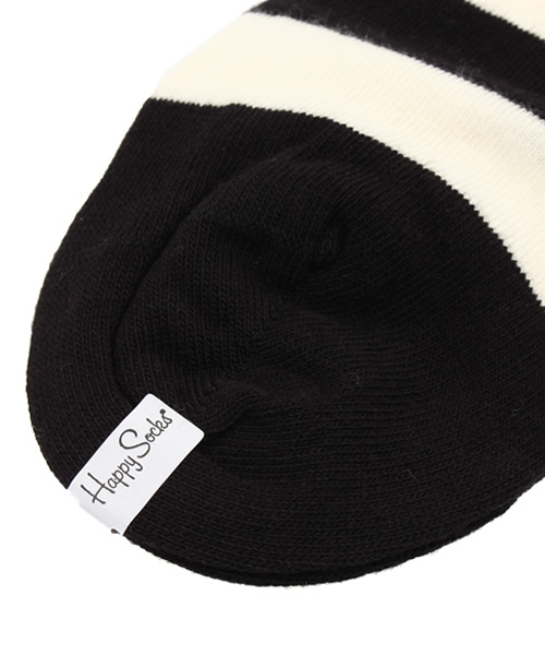Happy Socks(ハッピーソックス)の「Essentials (ブラックボーダー) SA01-905-7AW(ソックス/靴下・ブラック系その他・M-L)」の6枚目の写真