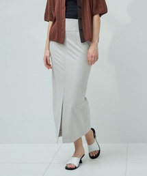 ロングIラインスカート