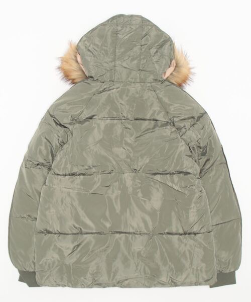 Ritzy（リッツィー）の「ファー付きエコダウンジャケット（ダウンジャケット/コート・レディース・ブラック/グリーン/アイボリー・M/L）」の15枚目の写真