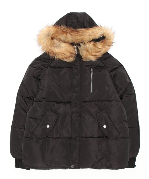 Ritzy（リッツィー）の「ファー付きエコダウンジャケット（ダウンジャケット/コート・レディース・ブラック/グリーン/アイボリー・M/L）」の10枚目の写真