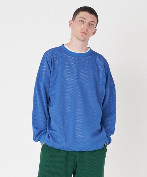 Levi's（リーバイス）の「Levi's/リーバイス GOLD TAB プラクティス ジャージー シャツ（その他トップス・メンズ・ブルー・L/M/S/XL）」の6枚目の写真