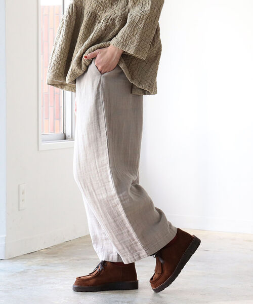 BLACK CRANE（ブラッククレーン）の「BLACK CRANE / LANTERN PANTS ランタンパンツ（その他パンツ・レディース・ベージュ・X-SMALL）」の12枚目の写真