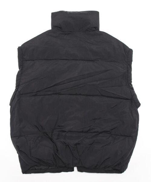 Settimissimo（セッティミッシモ）の「ヴィンテージタフタダウン風ジレ（ダウンベスト・レディース・アイボリー/ブラック・FREE）」の3枚目の写真