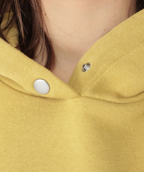 studio CLIP（スタディオクリップ）の「裏起毛フードパーカー（パーカー・レディース・アイボリー/ライトグレー/パープル/マスタード・FREE）」の15枚目の写真