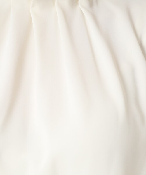 SHOO・LA・RUE（シューラルー）の「◆【S-3L】スタンドフリルブラウス（シャツ/ブラウス・レディース・アイボリー/ブラック・01/02/03/04/05）」の10枚目の写真