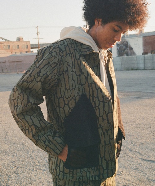 HUF（ハフ）の「HUDSON CAMO WORK JACKET / HUF ワークジャケット（ブルゾン・メンズ・カモフラージュ・SMALL/MEDIUM/LARGE/X-LARGE/XX-LARGE）」の11枚目の写真