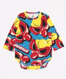 HYSTERIC MINI | MY FIRST HYSTERIC ROLLINGMINI総柄長袖ロンパース(ロンパース)