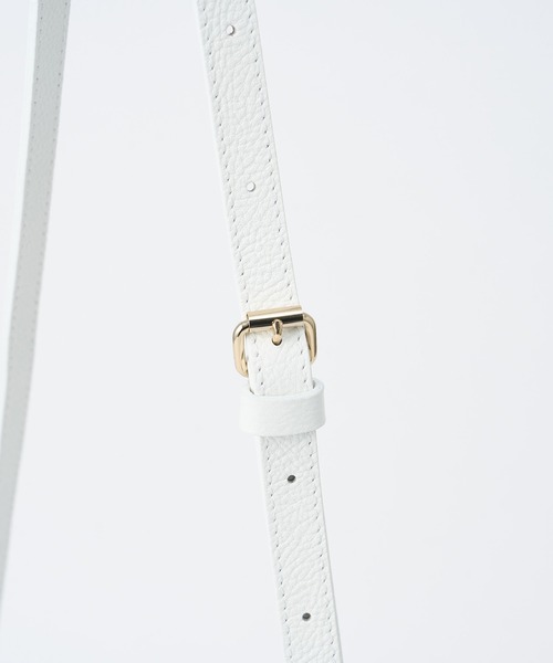 russet(ラシット)の「カラーパイピングショルダーバッグ(CE-589)(ショルダーバッグ・レディース・ホワイト/ピンク/イエロー/イエロー系その他/ベージュ/ライトグレー・FREE)」の15枚目の写真