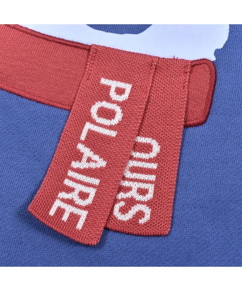 BeBe（ベベ）の「BeBe/裏毛裏起毛シロクマトレーナー(80~140cm)（スウェット・キッズ・ブルー/ネイビー・120/140/130/80/100/110/90）」の10枚目の写真