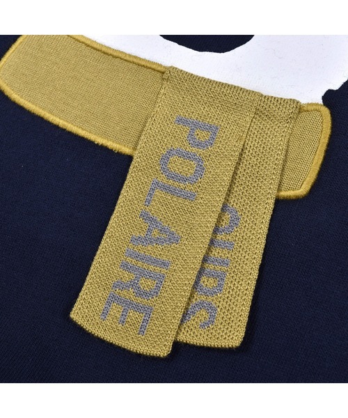 BeBe（ベベ）の「BeBe/裏毛裏起毛シロクマトレーナー(80~140cm)（スウェット・キッズ・ブルー/ネイビー・120/140/130/80/100/110/90）」の18枚目の写真