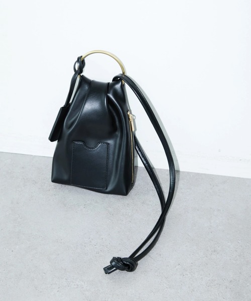 AMERICAN HOLIC（アメリカンホリック）の「キーケース付リングミニショルダーバッグ（ショルダーバッグ・レディース・パープル/ブラック/カーキ/アイボリー・FREE）」の3枚目の写真