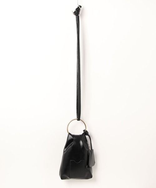 AMERICAN HOLIC（アメリカンホリック）の「キーケース付リングミニショルダーバッグ（ショルダーバッグ・レディース・パープル/ブラック/カーキ/アイボリー・FREE）」の10枚目の写真