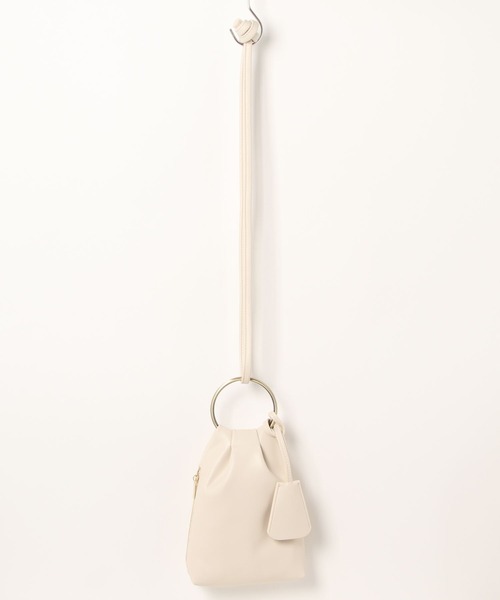 AMERICAN HOLIC（アメリカンホリック）の「キーケース付リングミニショルダーバッグ（ショルダーバッグ・レディース・パープル/ブラック/カーキ/アイボリー・FREE）」の12枚目の写真