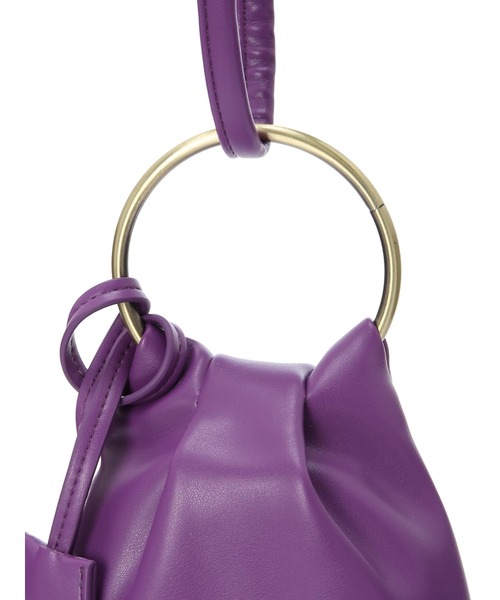 AMERICAN HOLIC（アメリカンホリック）の「キーケース付リングミニショルダーバッグ（ショルダーバッグ・レディース・パープル/ブラック/カーキ/アイボリー・FREE）」の22枚目の写真