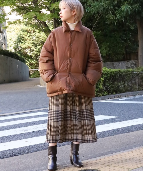 REMI RELIEF(レミレリーフ)の「REMI RELIEF/レミレリーフ 超軽量ナイロンアウトドアダウンJKT(ダウンジャケット/コート・メンズ・ネイビー/ブラック/グレー/ブラウン・M/L/XL)」の10枚目の写真