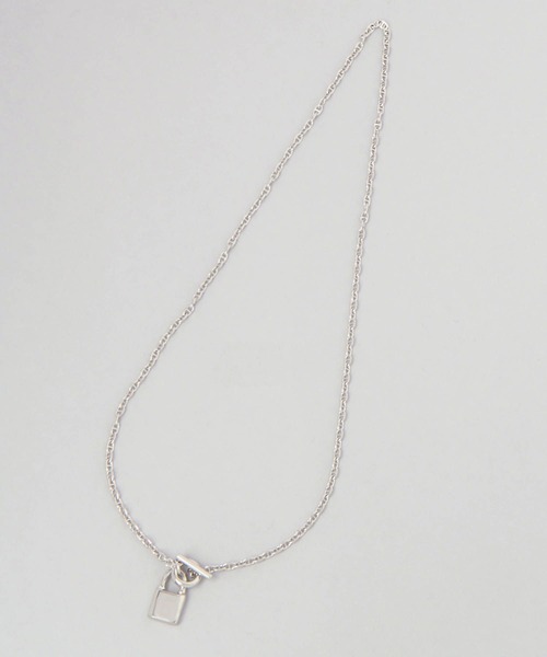 HARE（ハレ）の「PADLOCKチャームネックレス(HARE)（ネックレス・メンズ・シルバー・FREE）」の4枚目の写真