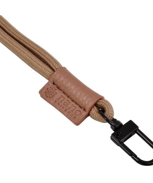 NANO universe（ナノユニバース）の「ナノ・ユニバース ハンドストラップ スマホストラップ（スマホグッズ・レディース・ブラウン/ベージュ/グレー/ブラック・ONE SIZE）」の11枚目の写真