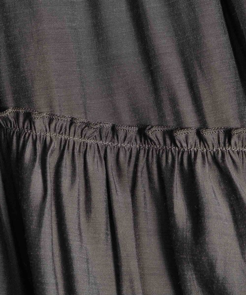 PAGEBOY(ページボーイ)の「フリルティアードスカート(スカート・レディース・ブラック/オフホワイト/グレー/グレー系その他/アイボリー・FREE)」の11枚目の写真