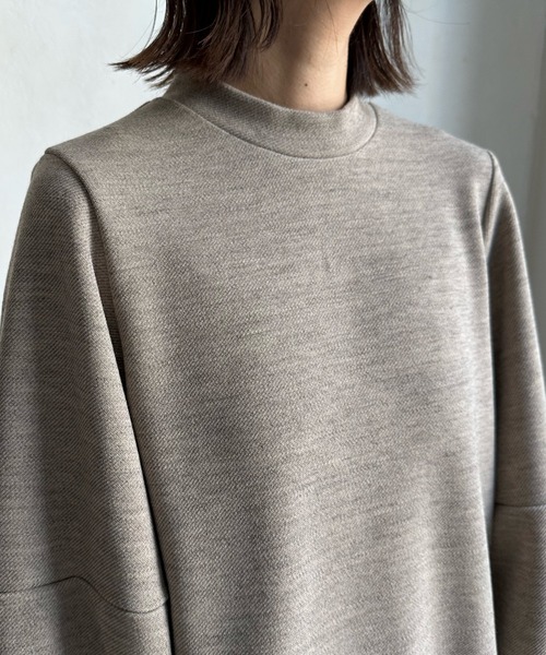 DouDou(ドゥドゥ)の「【WEB限定】ツイルコクーンワンピース(ワンピース・レディース・ブラック/ベージュ・FREE)」の20枚目の写真