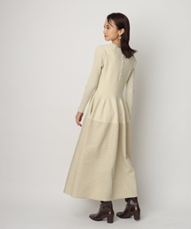 CADUNE ジャガードドッキングワンピース CADUNE（カデュネ）の「ジャガードドッキングワンピース