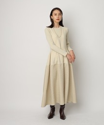 CADUNE（カデュネ）の「ジャガードドッキングワンピース