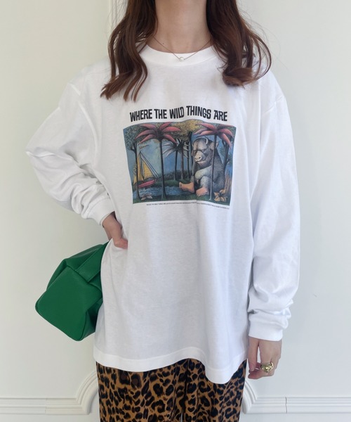 かいじゅうたちのいるところ/Where the wild things are/FinalCut/ビッグシルエットロングTシャツ/映画/コレクション/フォトTシャツ（Tシャツ/カットソー）｜キャラチョイ（キャラチョイ）