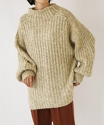 and it_ | ローゲージミックスカラーニット(ニット/セーター)