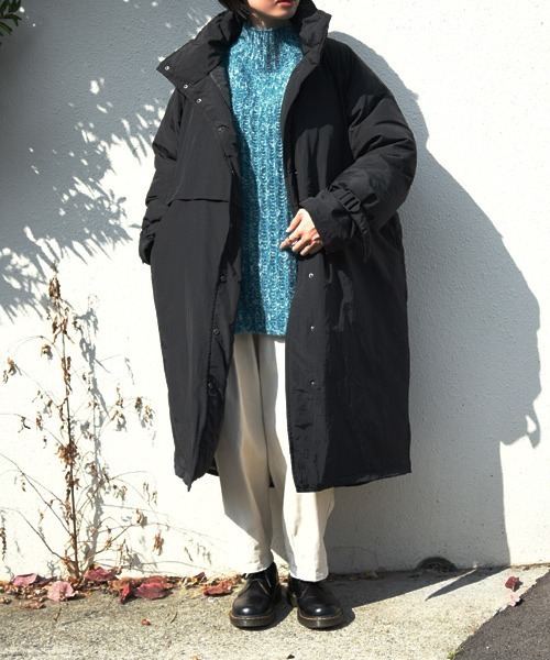 and it_（アンドイット）の「ローゲージミックスカラーニット（ニット/セーター・レディース・ベージュ/ブラック/ブルー・M/L）」の8枚目の写真