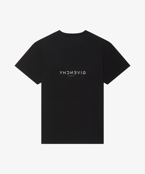 GIVENCHY（ジバンシイ）の「SLIM FIT REVERSE PRINT T-SHIRT（Tシャツ/カットソー・メンズ・ブラック・MEDIUM/LARGE）」の2枚目の写真