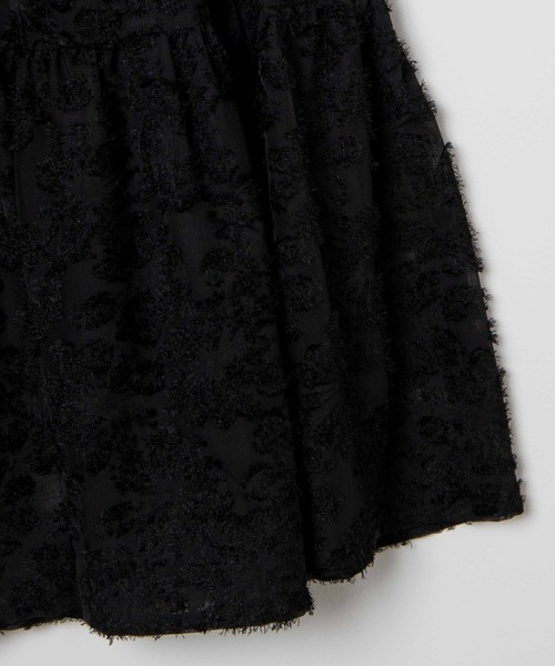 WEGO（ウィゴー）の「WEGO/フラワーシャギーティアードスカート（スカート・レディース・アイボリー/ブラック・FREE）」の16枚目の写真