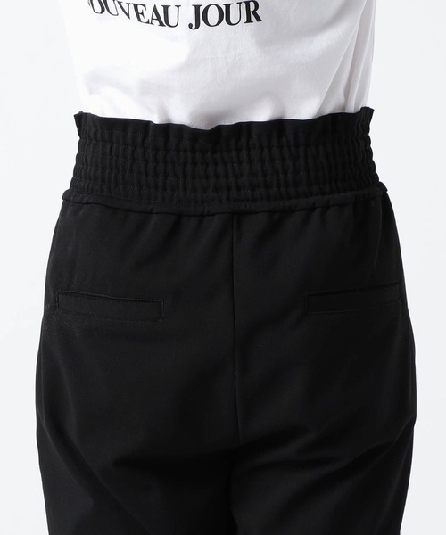 Grand PARK（グランドパーク）の「ウエストゴム　テーパードパンツ（その他パンツ・レディース・ネイビー/ブラック/杢グレー・FREE）」の11枚目の写真