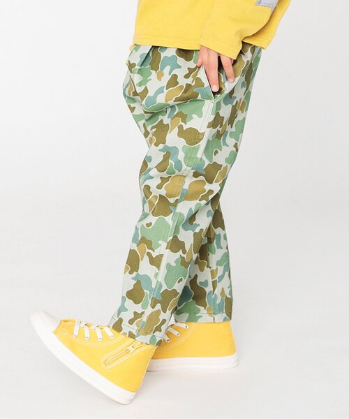 BREEZE（ブリーズ）の「【9色9柄】シェフパンツ_セットアップ対応（その他パンツ・キッズ・グリーン/ブラック/オレンジ/ベージュ/ブルー/ネイビー/チャコール/イエロー/カモフラージュ・100/110/120/130/80/140/90）」の9枚目の写真