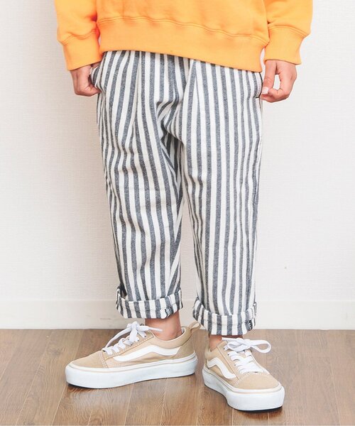 BREEZE（ブリーズ）の「【9色9柄】シェフパンツ_セットアップ対応（その他パンツ・キッズ・グリーン/ブラック/オレンジ/ベージュ/ブルー/ネイビー/チャコール/イエロー/カモフラージュ・100/110/120/130/80/140/90）」の2枚目の写真